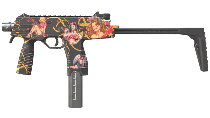 MP9 | Rose Iron (Minimal Wear)