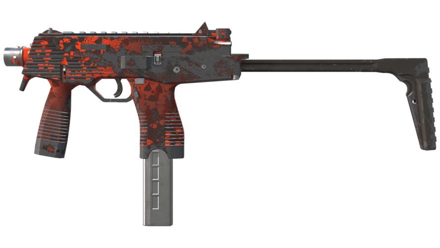 MP9 | Setting Sun (Well-Worn)