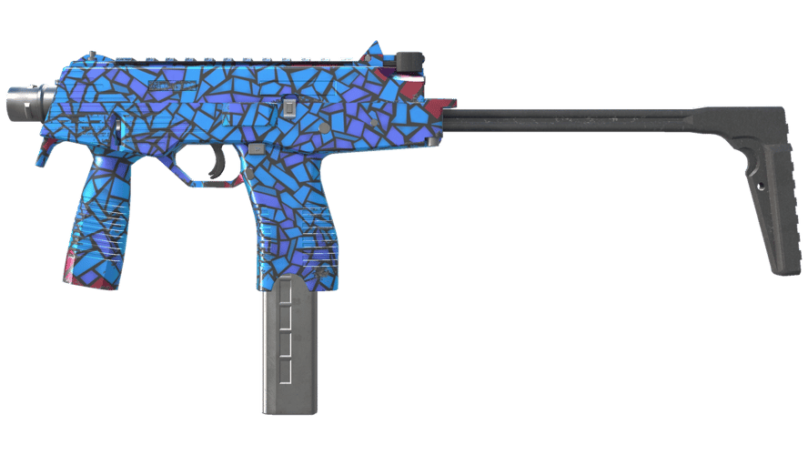 MP9 | Stained Glass (Minimal Wear)