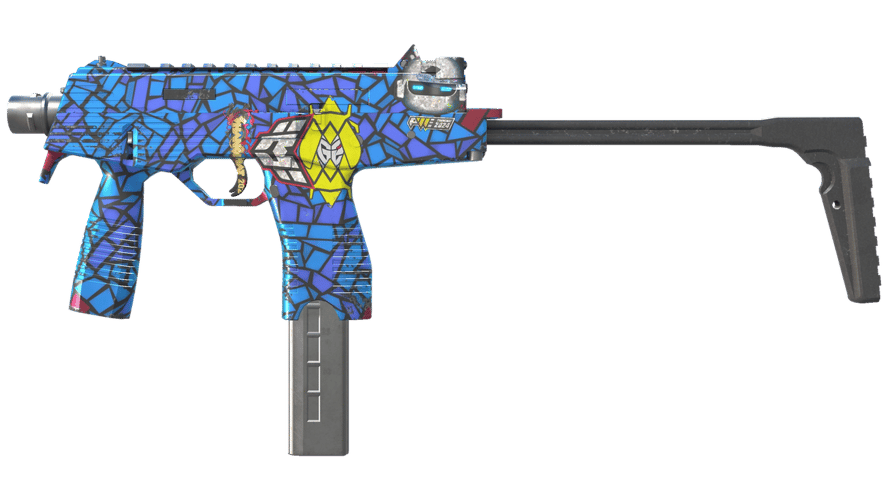 MP9 | Stained Glass (Minimal Wear)
