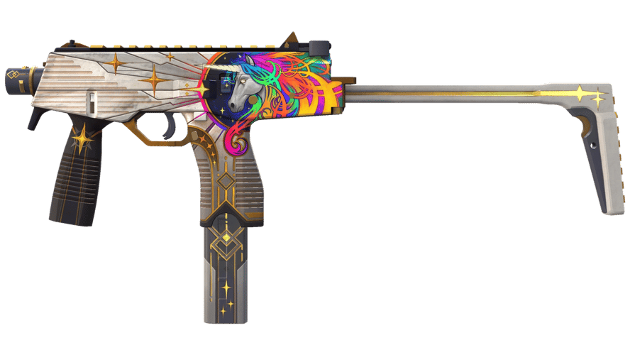 MP9 | Starlight Protector (Minimal Wear)
