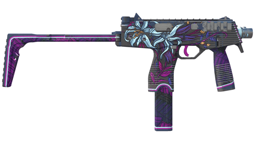 MP9 | Wild Lily (Well-Worn)