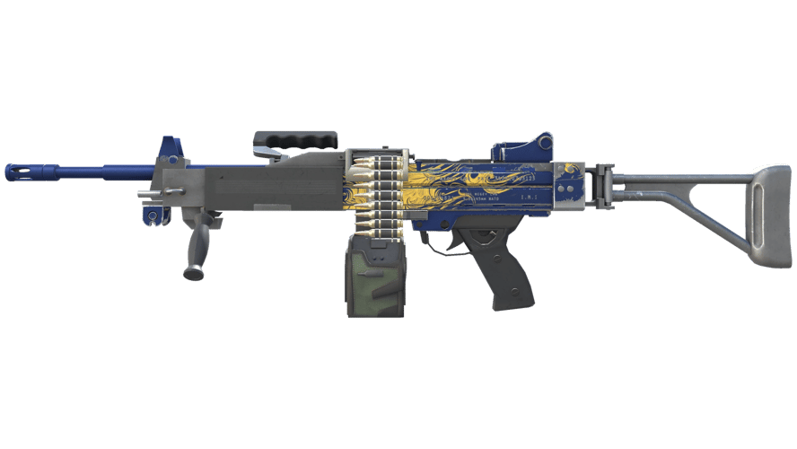 Negev | Man-o'-war (Minimal Wear)