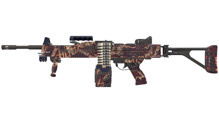 Negev | Phoenix Stencil (Factory New)