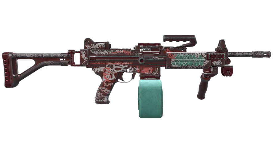 Negev | Wall Bang (Battle-Scarred)