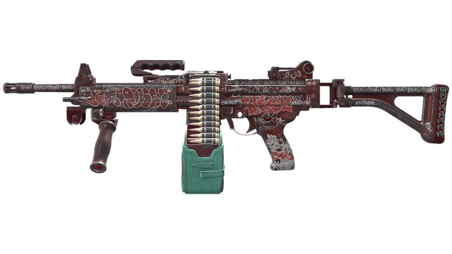 Negev | Wall Bang (Battle-Scarred)