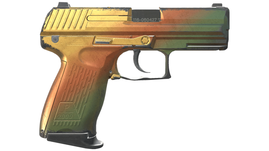 P2000 | Amber Fade (Well-Worn)