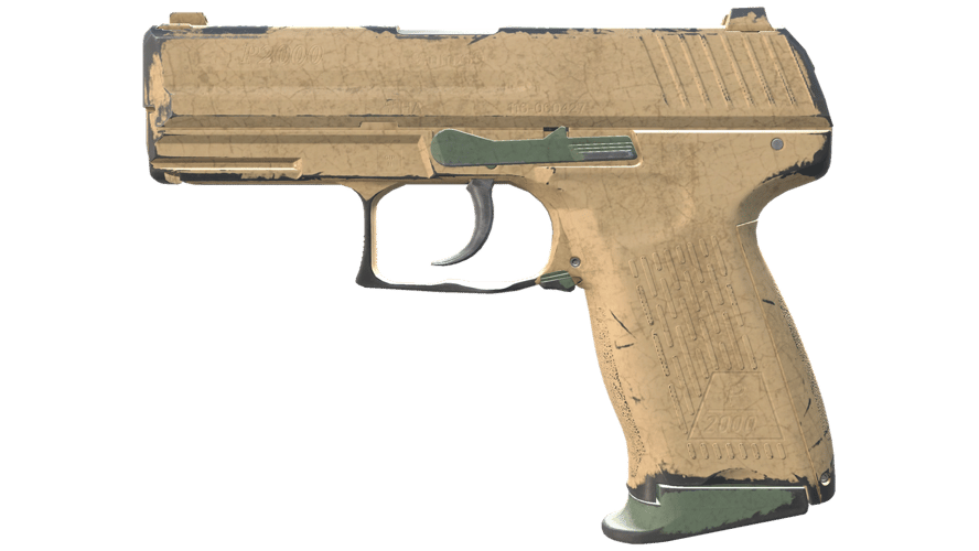 P2000 | Grassland (Well-Worn)