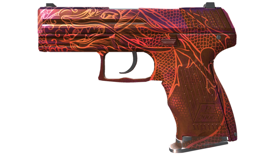 P2000 | Imperial Dragon (Battle-Scarred)