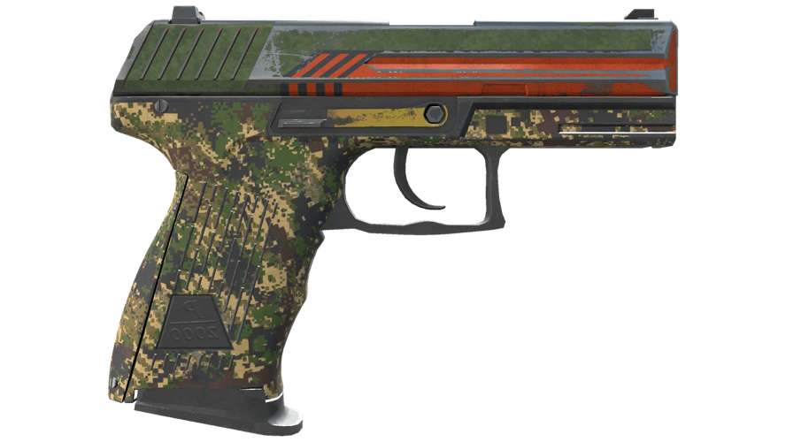 P2000 | Woodsman (Battle-Scarred)