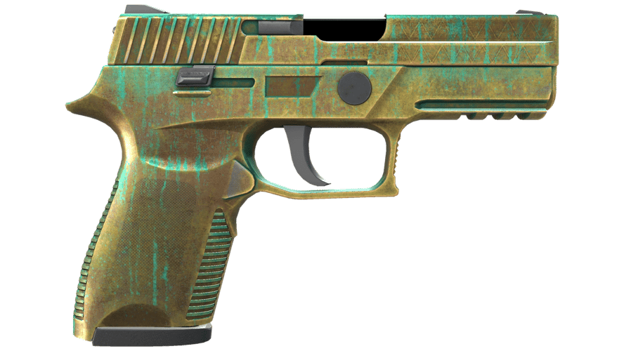 P250 | Verdigris (Battle-Scarred)