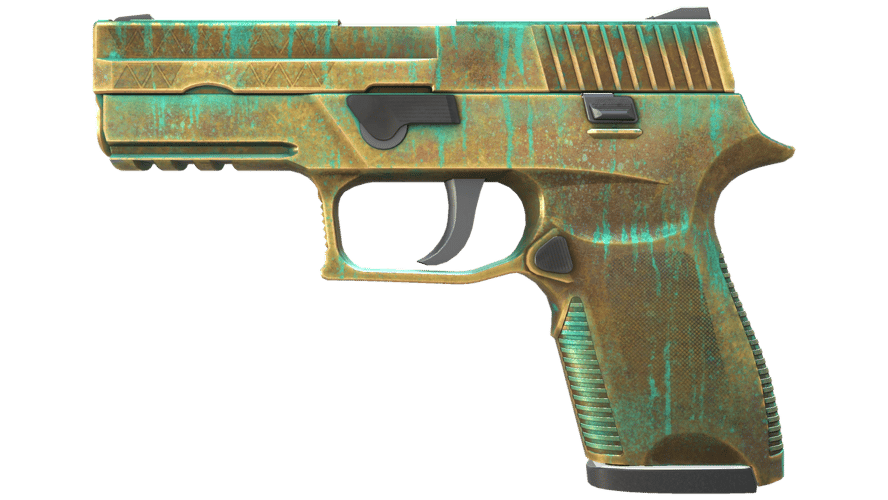 P250 | Verdigris (Well-Worn)