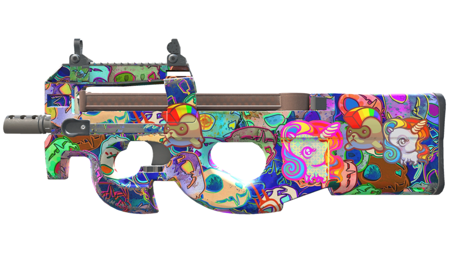 P90 | Death by Kitty (Minimal Wear)