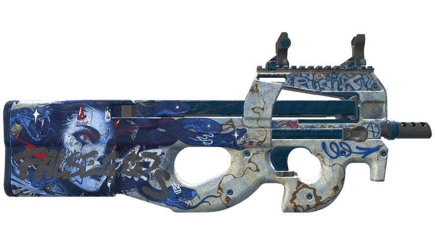 P90 | Deathgaze (Battle-Scarred)