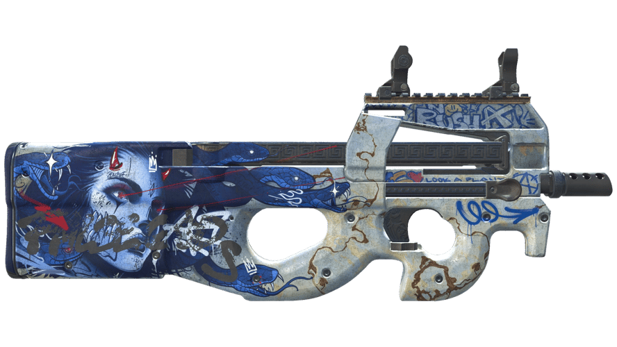 P90 | Deathgaze (Battle-Scarred)