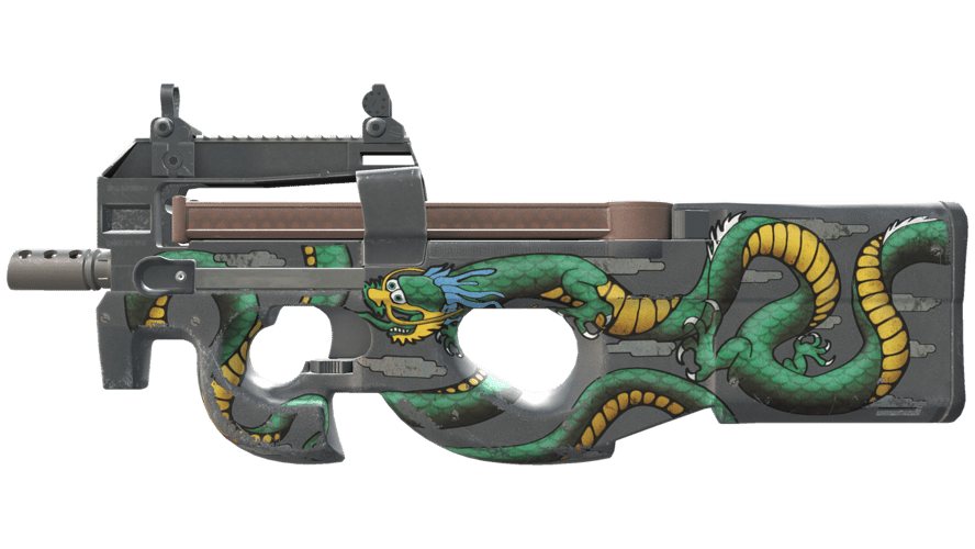 P90 | Изумрудный дракон (После полевых испытаний)