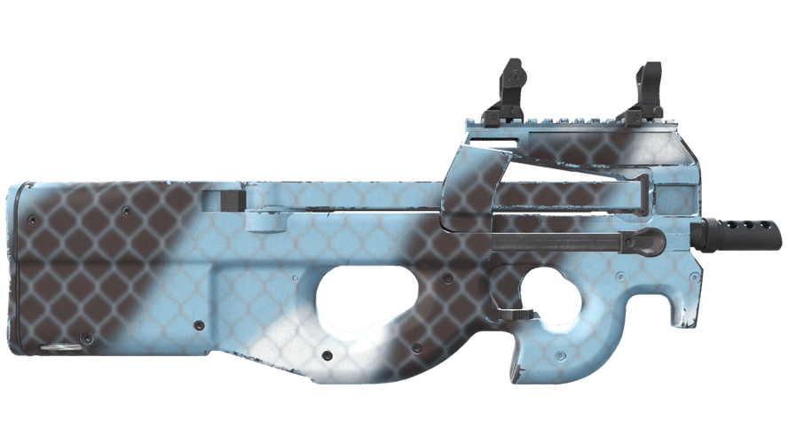 P90 | Арктическая сетка (Немного поношенное)