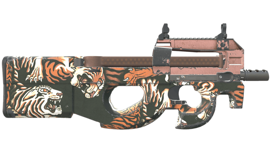 P90 | Tiger Pit (Field-Tested)
