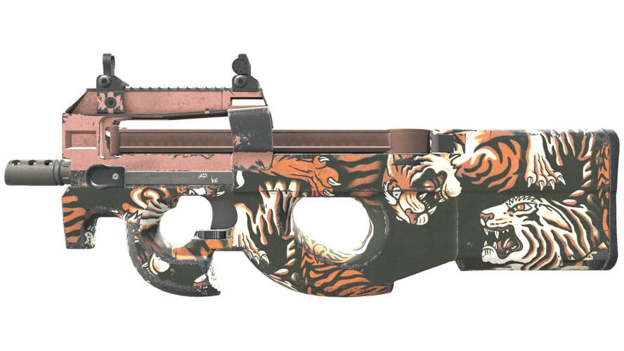 P90 | Tiger Pit (Field-Tested)