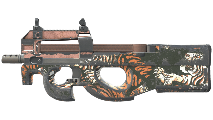 P90 | Tiger Pit (Well-Worn)