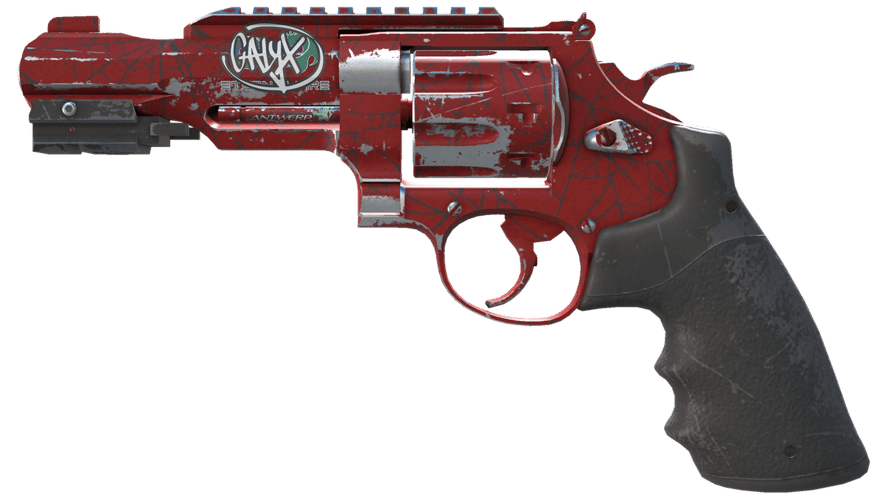 R8 Revolver | Crimson Web (Field-Tested)