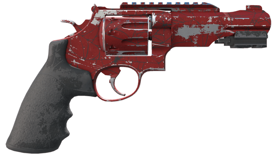 R8 Revolver | Crimson Web (Well-Worn)