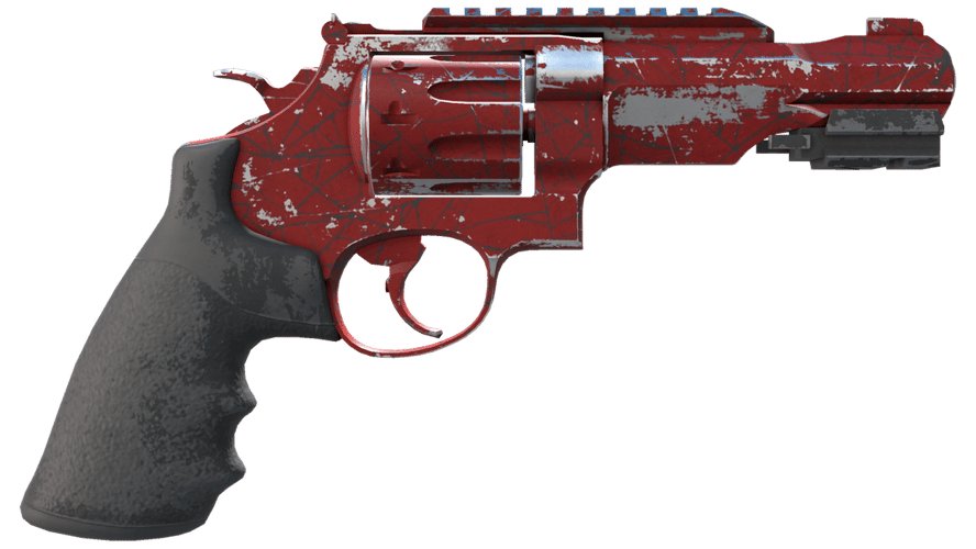 R8 Revolver | Crimson Web (Well-Worn)