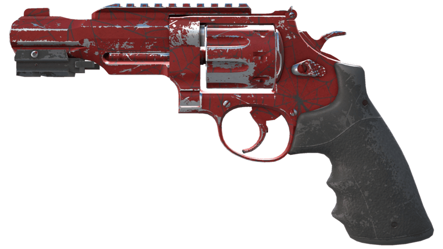 R8 Revolver | Crimson Web (Well-Worn)