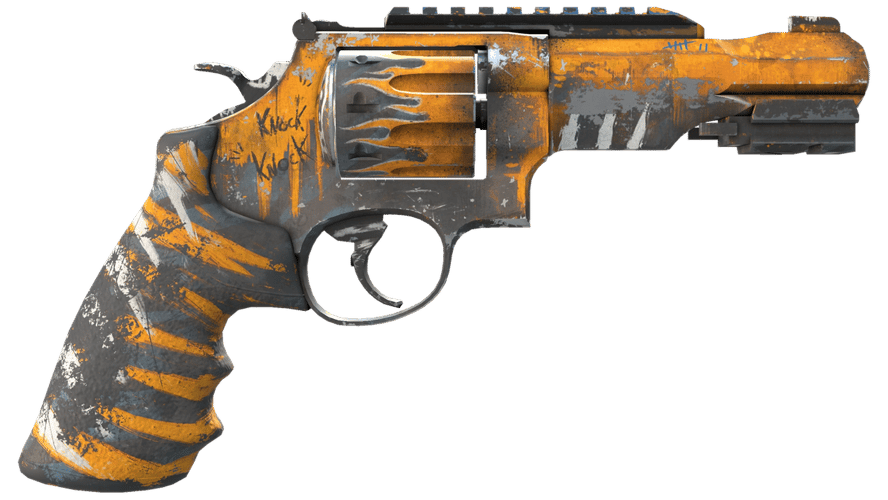 R8 Revolver | Skull Crusher (Well-Worn)