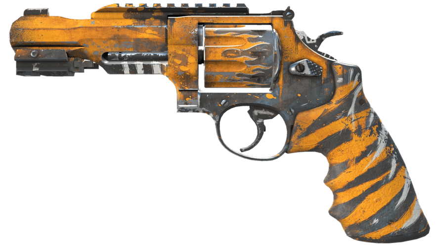 R8 Revolver | Skull Crusher (Well-Worn)
