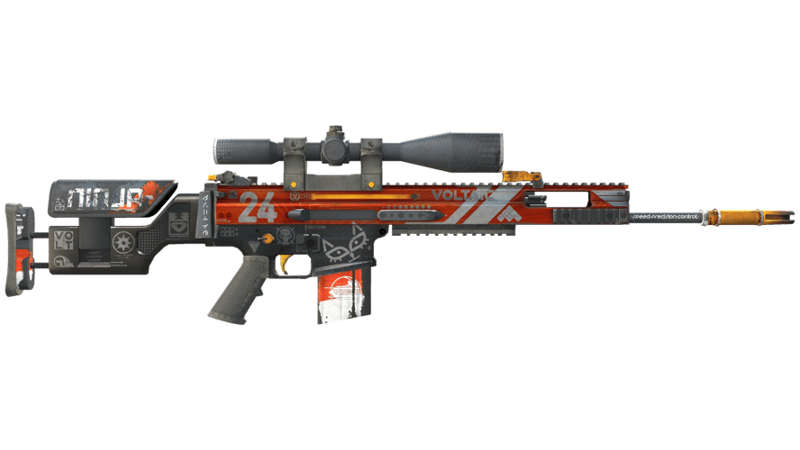 SCAR-20 | Bloodsport (Well-Worn)