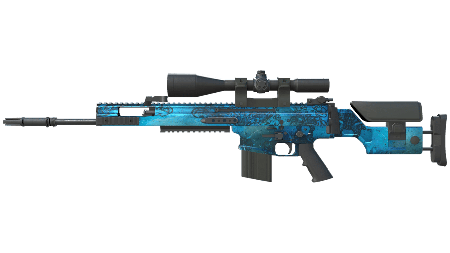 SCAR-20 | Grotto (Well-Worn)