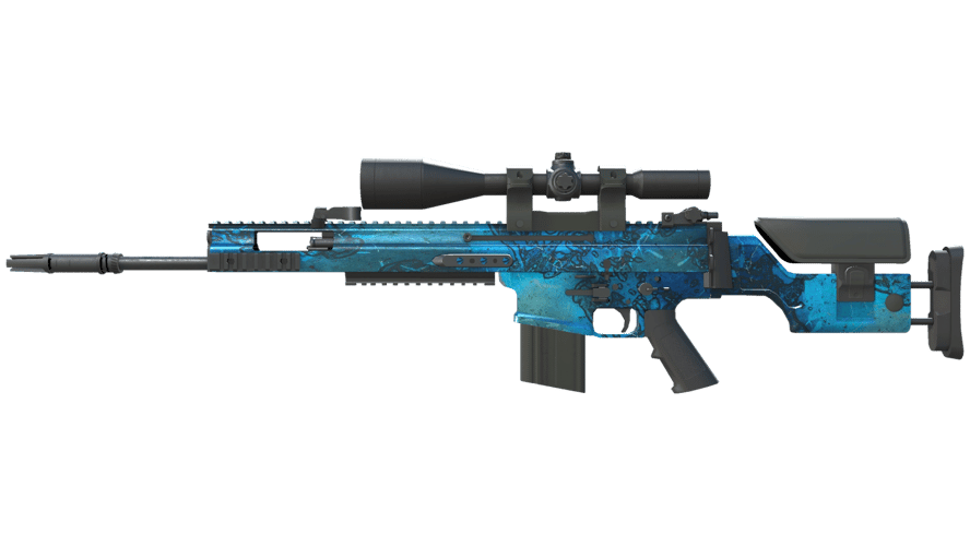 SCAR-20 | Grotto (Well-Worn)
