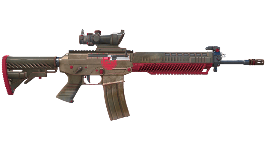 SG 553 | Berry Gel Coat (Minimal Wear)