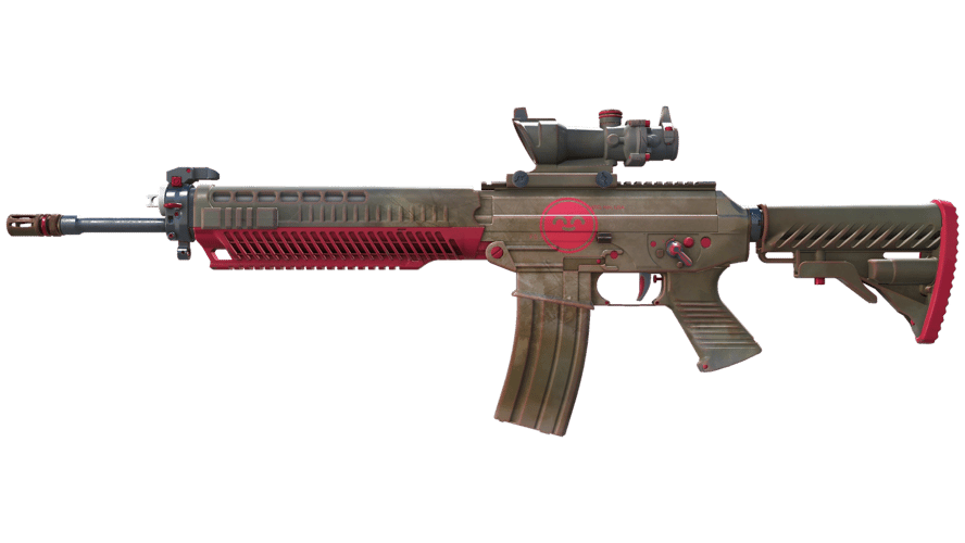 SG 553 | Berry Gel Coat (Minimal Wear)