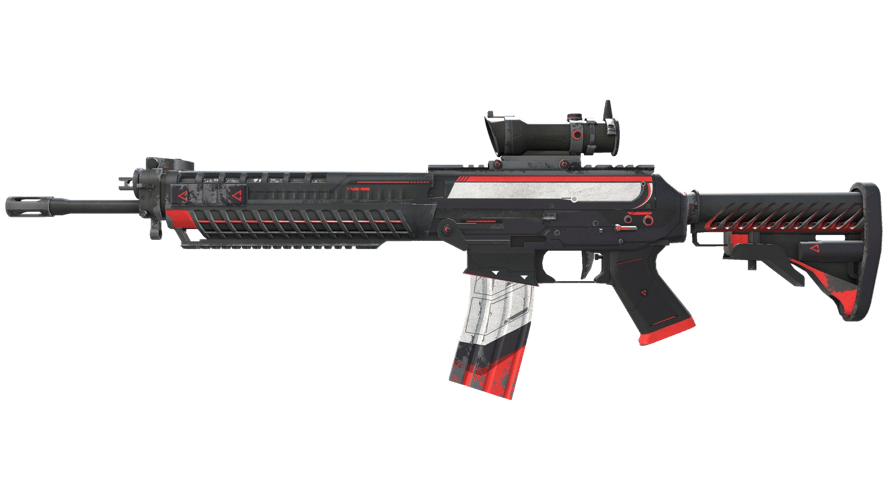 SG 553 | Cyrex (Well-Worn)
