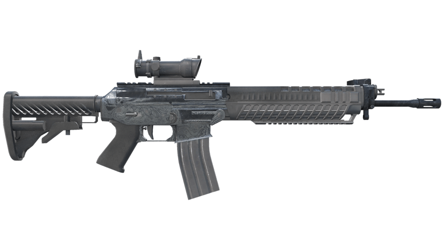 SG 553 | Damascus Steel (Field-Tested)