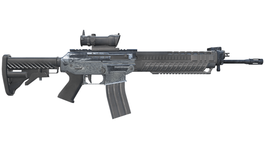 SG 553 | Damascus Steel (Minimal Wear)