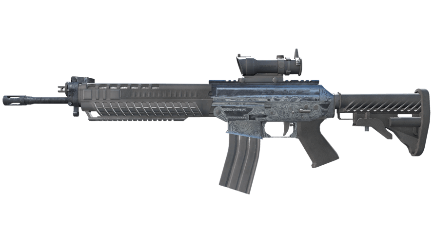 SG 553 | Damascus Steel (Minimal Wear)