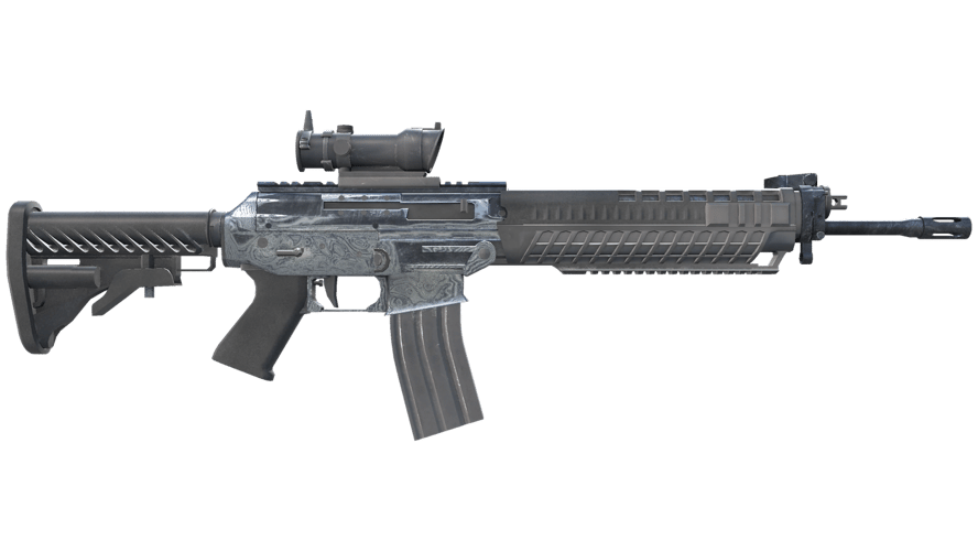SG 553 | Damascus Steel (Minimal Wear)