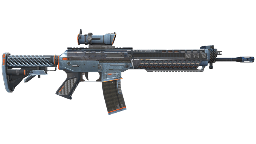 SG 553 | Phantom (Battle-Scarred)