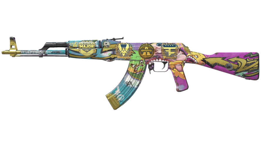 Сувенирный AK-47 | Туннельные твари (Закалённое в боях)