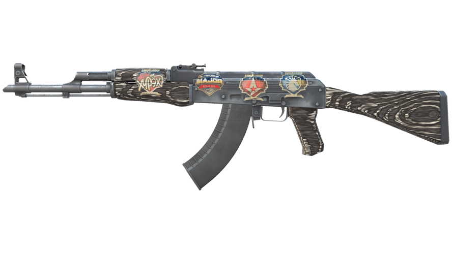 Souvenir AK-47 | Black Laminate (Field-Tested)