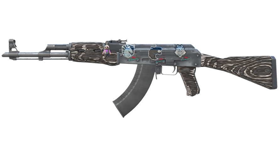 Souvenir AK-47 | Black Laminate (Field-Tested)