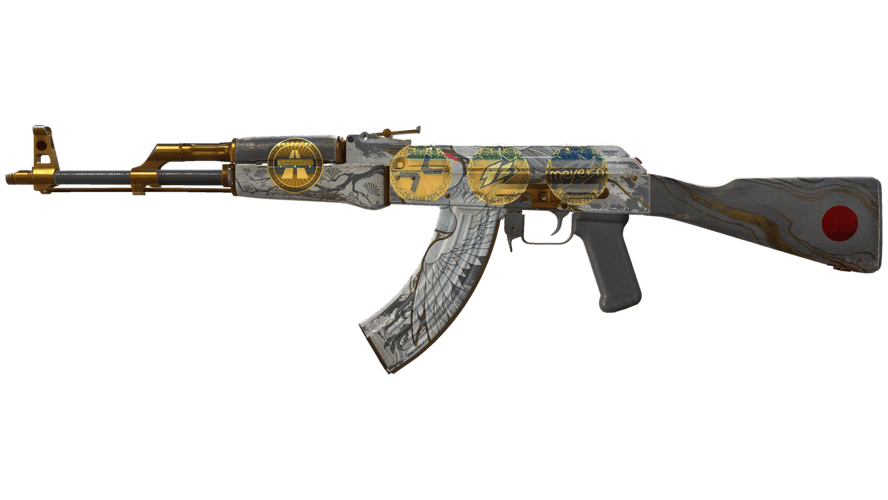 Souvenir AK-47 | Crane Flight (Battle-Scarred)