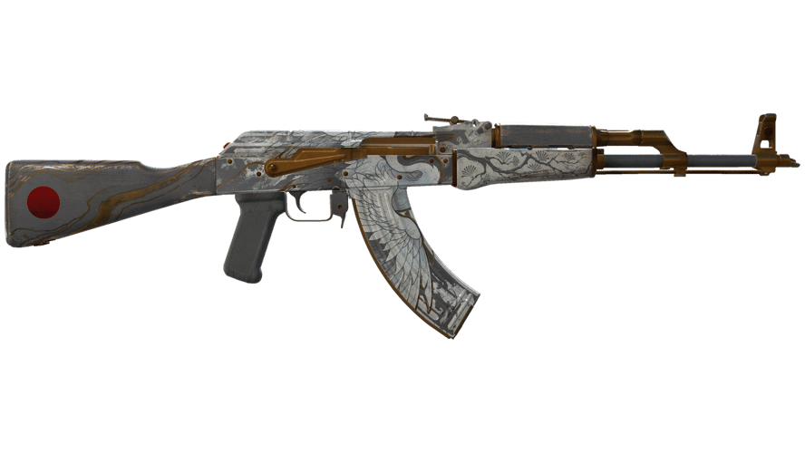 Сувенирный AK-47 | Полёт журавля (Закалённое в боях)