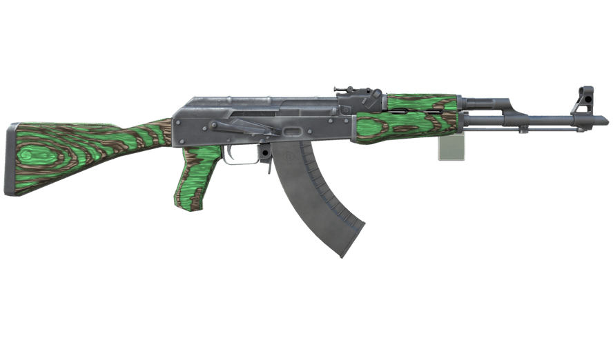 Souvenir AK-47 | Green Laminate (Factory New)