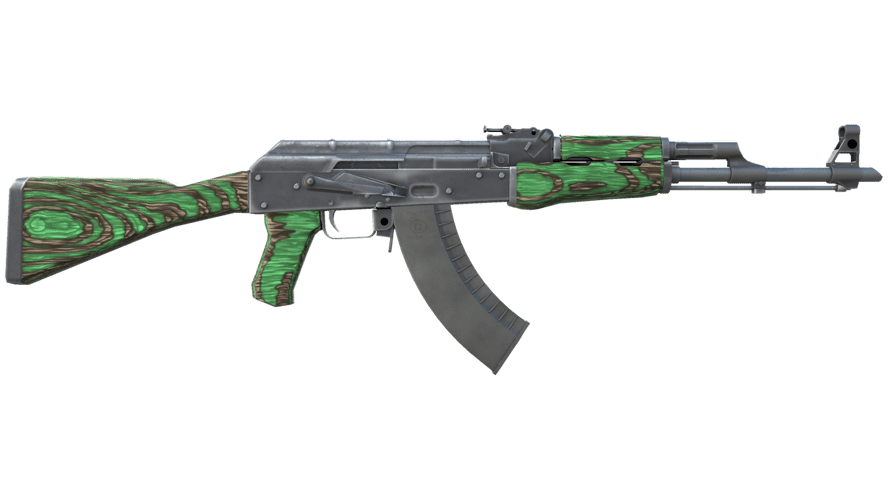 Souvenir AK-47 | Green Laminate (Field-Tested)