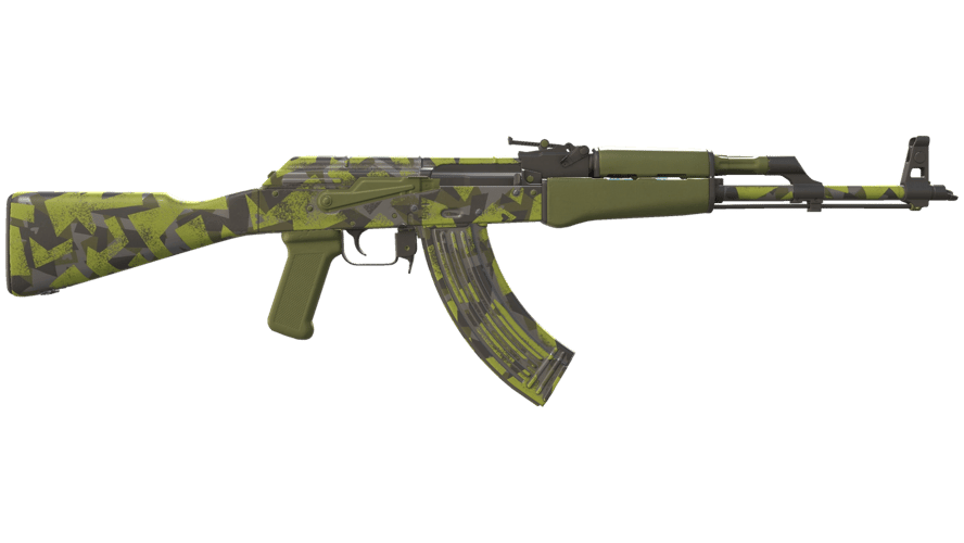 Souvenir AK-47 | Olive Polycam (Factory New)