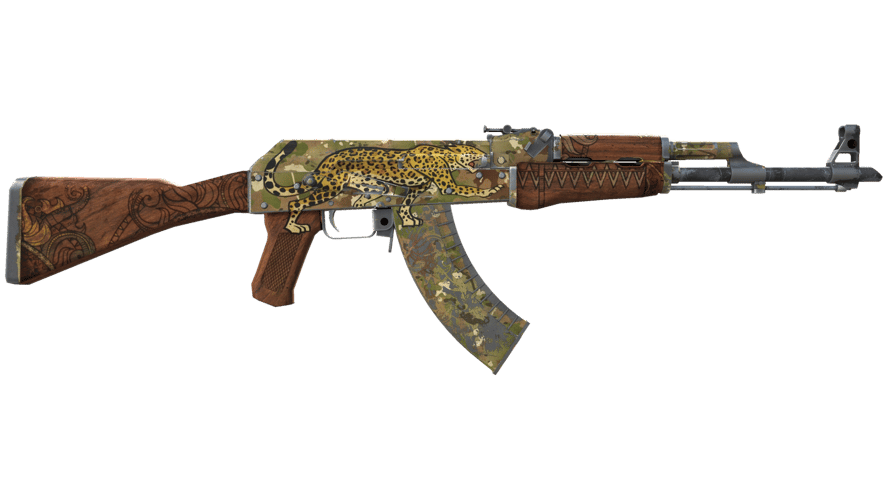 Souvenir AK-47 | Panthera onca (Battle-Scarred)